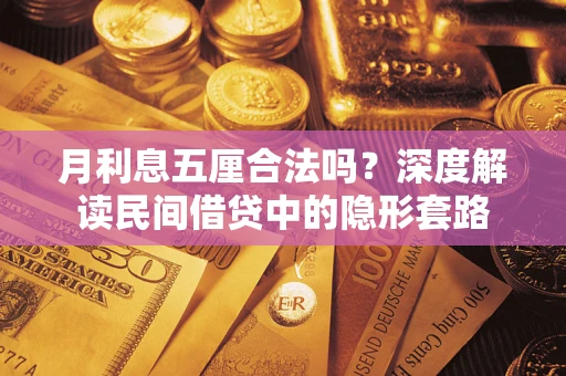 济南月利息五厘合法吗？深度解读民间借贷中的隐形套路