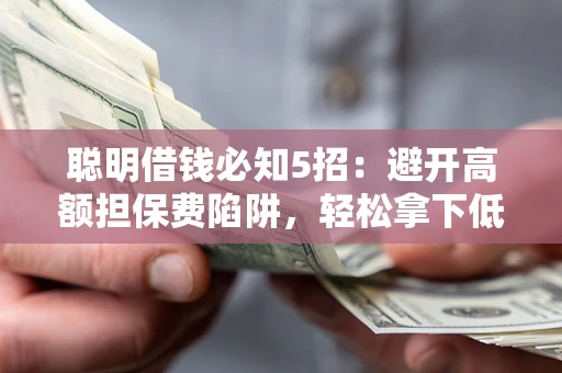济南聪明借钱必知5招：避开高额担保费陷阱，轻松拿下低息贷款