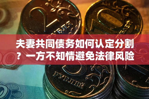 济南夫妻共同债务如何认定分割？一方不知情避免法律风险必看！